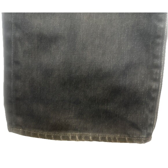 G-STAR RAW 3301 Men’s BLACK/GRAY Slightly Distressed Straight Leg Jeans 36 X 34 - Picture 3 of 15